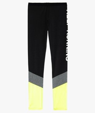 Legging fille en matière extensible multicolore vue4 - GEMO (JUNIOR) - GEMO