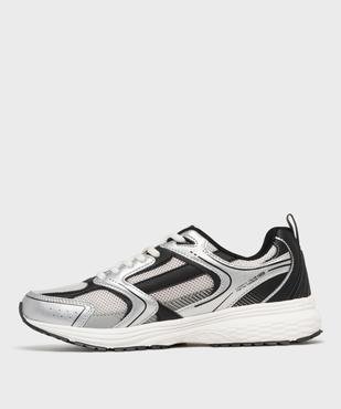 Baskets Curtis en mesh légères homme - Ellesse vue4 - ELLESSE - GEMO