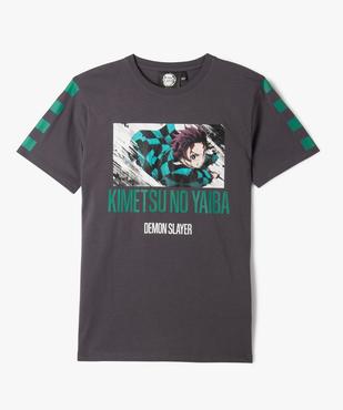 Tee-shirt Demon Slayer imprimé garçon vue1 - DEMON SLAYER - GEMO