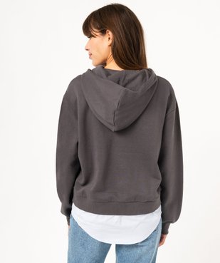 Sweat à capuche avec motif Stitch et bas chemise femme - Disney vue3 - LILO & STITCH - GEMO