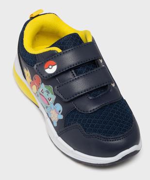 Baskets lumineuses à scratchs Pokémon garçon vue5 - POKEMON - GEMO
