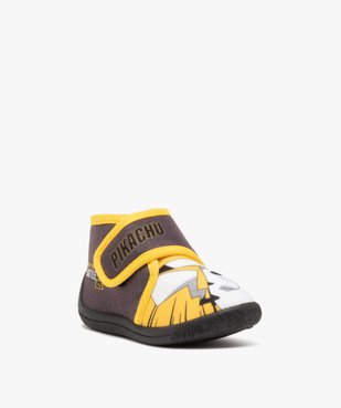 Chaussons garçon bottillons imprimés Pikachu - Pokemon vue2 - POKEMON - GEMO