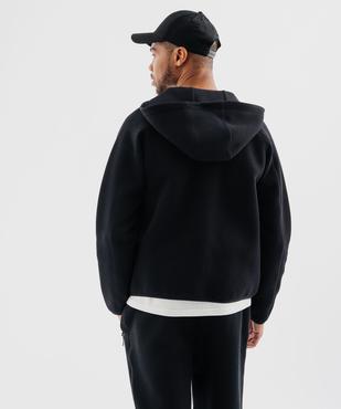 Sweat zippé à capuche spécial sport homme vue3 - GEMO (HOMME) - GEMO