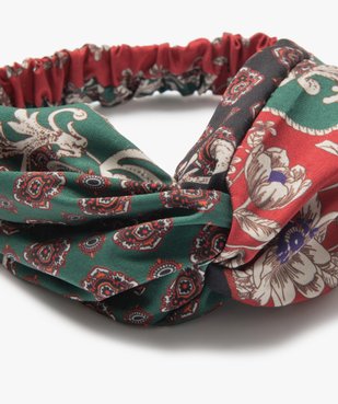 Bandeau pour les cheveux femme à motifs fleuris vue2 - GEMO (ACCESS) - GEMO