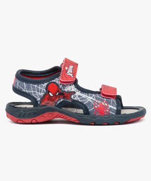 Sandales garçon en textile à scratchs - Spiderman vue1 - SPIDERMAN - GEMO