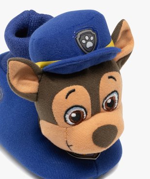 Chaussons garçon en volume Chase avec col chaussette - Pat Patrouille vue6 - PAT PATROUILLE - GEMO