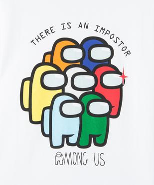 Tee-shirt manches courtes Among Us garçon vue3 - AMONG US - GEMO