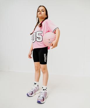 Legging de sport court fille vue1 - GEMO 4G FILLE - GEMO