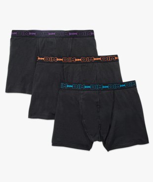 Boxer homme en coton stretch respirant - Dim (lot de 3) vue2 - DIM - GEMO