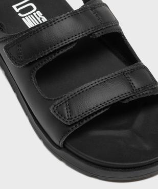 Sandales à scratch monochromes garçon - 5 Miles vue6 - 5 MILES - GEMO