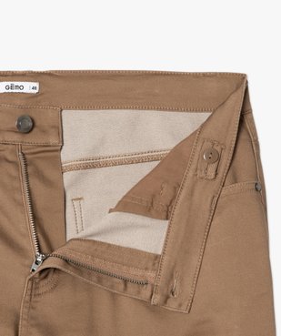 Pantalon femme coupe slim en maille extensible vue2 - GEMO (G TAILLE) - GEMO