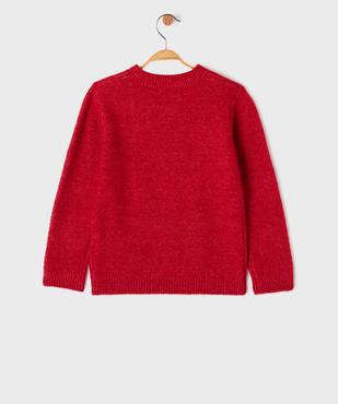 Pull de Noël en maille douce et chaude fille vue4 - GEMO (ENFANT) - GEMO