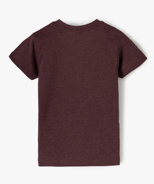 Tee-shirt garçon motif fantaisie football vue3 - SANS MARQUE - GEMO