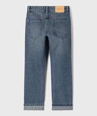 Jean Regular avec taille ajustable garçon vue3 - GEMO 4G GARCON - GEMO