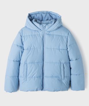 Blouson matelassé à capuche doublé polaire garçon vue1 - GEMO 4G GARCON - GEMO