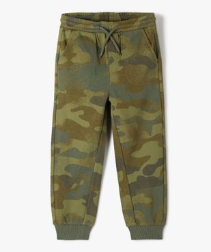 Pantalon de jogging garçon en molleton chaud vue2 - GEMO (ENFANT) - GEMO