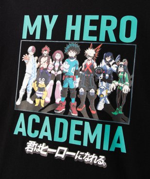 Tee-shirt garçon à manches longues avec motif - My Hero Acadomia vue2 - MY HERO ACADEMIA - GEMO