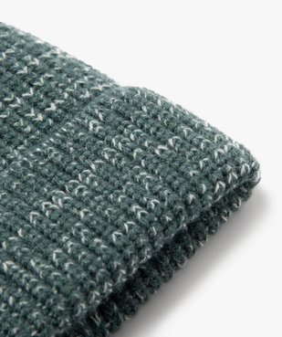 Bonnet en maille chinée garçon vue2 - GEMO (ENFANT) - GEMO