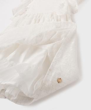 Robe de cérémonie à volants fille - LuluCastagnette vue3 - LULUCASTAGNETTE - GEMO