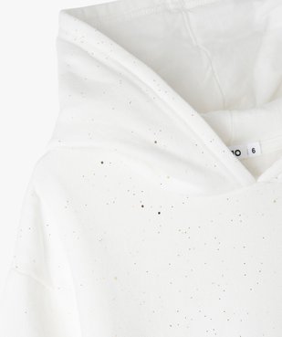 Sweat fille à capuche avec paillettes vue2 - GEMO (ENFANT) - GEMO