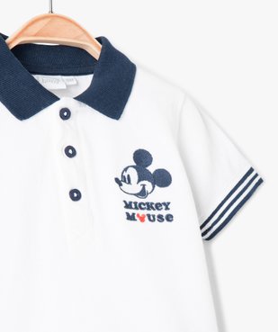 Polo bébé garçon Mickey Mouse - Disney vue2 - DISNEY DTR - GEMO