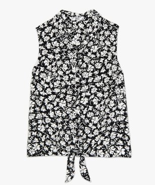 Chemise femme imprimée sans manches vue4 - GEMO(FEMME PAP) - GEMO