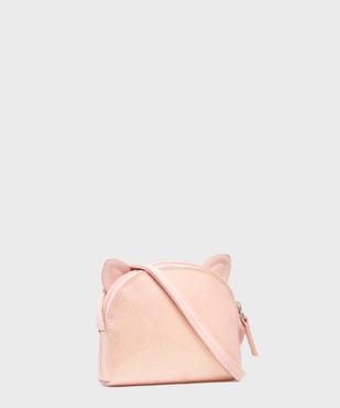 Sac pailleté à motif chat avec bandoulière fine fille vue2 - GEMO (ACCESS) - GEMO
