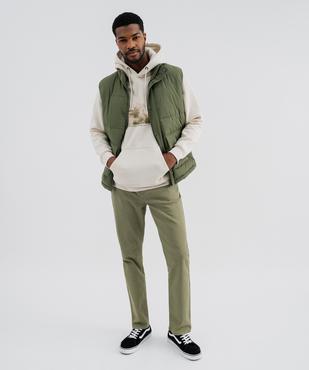 Sweat à capuche imprimé homme vue4 - GEMO 4G HOMME - GEMO