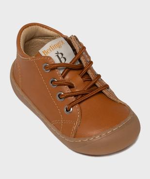 Chaussures à lacets et zip bébé garçon - Berlingot vue5 - BERLINGOT BY POM D'API (M) - GEMO
