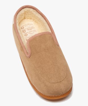 Chaussons homme en matière recyclée - Dim vue5 - DIM - GEMO