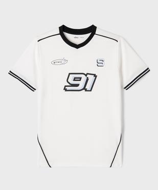 Tee-shirt de sport en mesh imprimé garçon vue2 - GEMO (JUNIOR) - GEMO