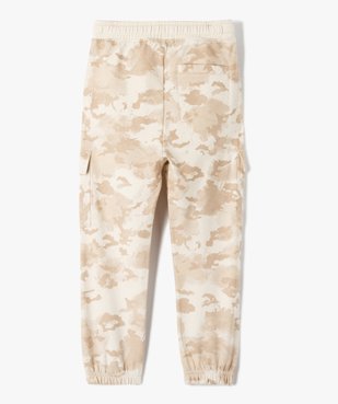 Pantalon de jogging garçon avec motif camouflage vue4 - GEMO (ENFANT) - GEMO