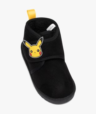 Chaussons montants avec motif Pikachu garçon - Pokemon vue5 - POKEMON - GEMO