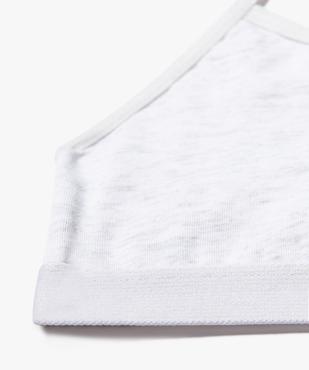Brassière fille à fines bretelles  vue2 - GEMO 4G FILLE - GEMO