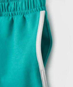 Short en maille avec taille élastique fille vue3 - GEMO (ENFANT) - GEMO