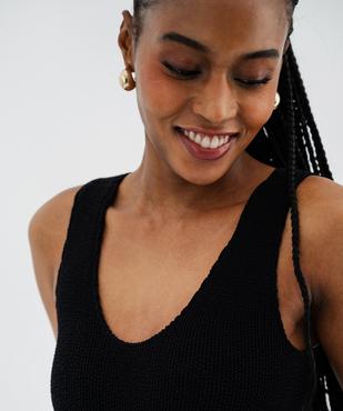 Maillot de bain une pièce extensible taille unique femme vue2 - GEMO (PLAGE) - GEMO