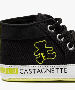 Tennis de naissance bébé garçon à lacets – Lulu Castagnette vue6 - GEMO 4G BEBE - GEMO