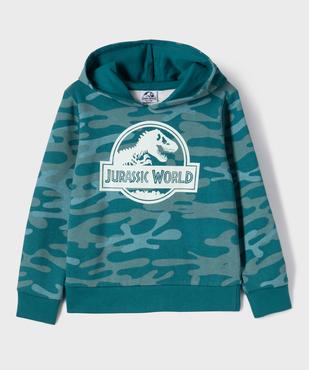 Sweat à capuche avec motif poitrine garçon - Jurassic World vue1 - JURASSIC WORLD - GEMO