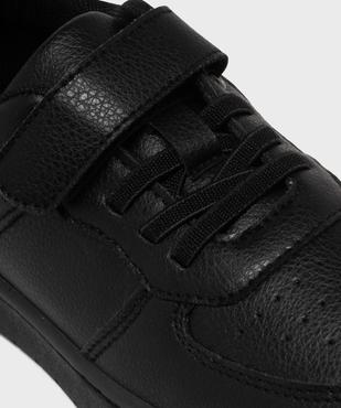 Baskets à scratch unies garçon - 5 Miles vue6 - 5 MILES - GEMO