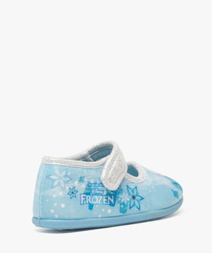 Chaussons fille forme babies avec motifs Reine des Neiges vue4 - REINE DES NEIGE - GEMO