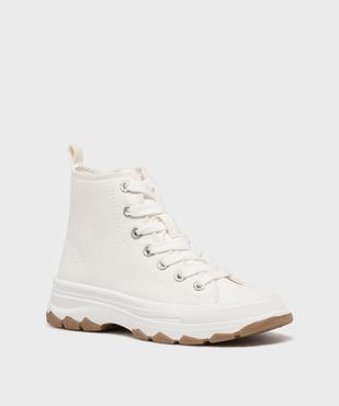 Baskets montantes en toile sur semelle épaisse fille - Lovely Wings vue2 - LOVELY WINGS - GEMO