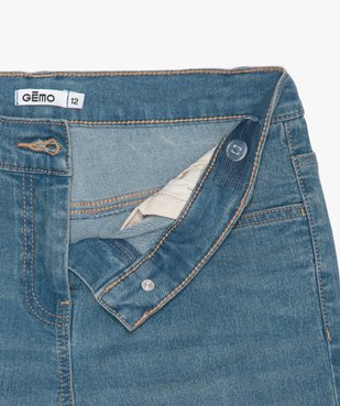 Jean fille coupe slim extensible 4 poches vue2 - GEMO (JUNIOR) - GEMO