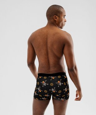 Boxers en coton stretch à motif manga homme (lot de 2) - One Piece vue5 - ONE PIECE - GEMO
