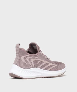 Baskets basses running en mesh à lacets femme - Valentina Baldano vue5 - VALENTINA BALDA - GEMO