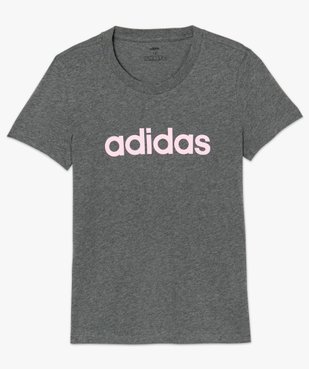 Tee-shirt femme à manches courtes et imprimé - Adidas vue4 - ADIDAS - GEMO