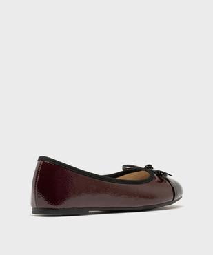Ballerines vernies bicolores femme vue5 - VALENTINA BALDA - GEMO