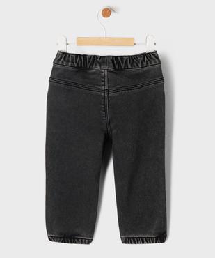 Jean jogger à taille ajustable bébé garçon vue4 - GEMO 4G BEBE - GEMO