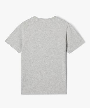 Tee-shirt imprimé universitaire garçon vue3 - GEMO (JUNIOR) - GEMO