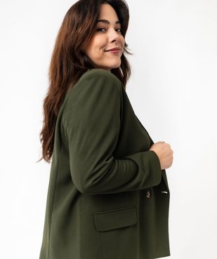 Veste de costume femme grande taille vue3 - GEMO (G TAILLE) - GEMO