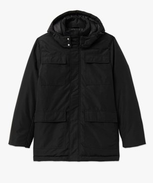 Parka multipoche à capuche homme vue4 - GEMO 4G HOMME - GEMO